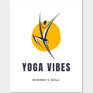 Yoga Vibes Posters and Art